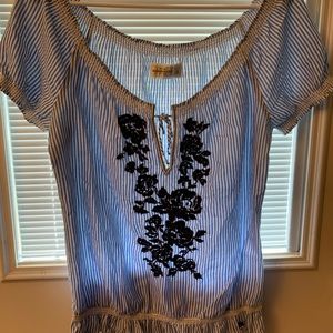 Abercrombie & Fitch Embroidered Top